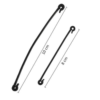 100Pcs Vines Fastener Tied Plastic Plant Support Clip Hook Grape Connection Vine Frame Grid Fastener Gardening Agricultural