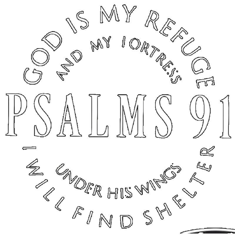 Žalmy 91 Náboženský verš Bůh je mé útočiště a má pevnost Pod Jeho křídly najdu úkryt Neformální oblečení Denní outfity Oblečení inspirované vírou