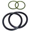 4x Car Solenoid Valve Seal Ring Set For BMW E53 E60 E63 E64/65/66/70 11367506178