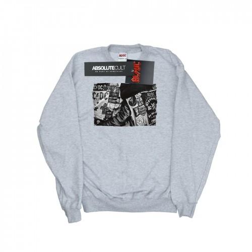 AC/DC Mens Badges And Posters Collection Sweatshirt