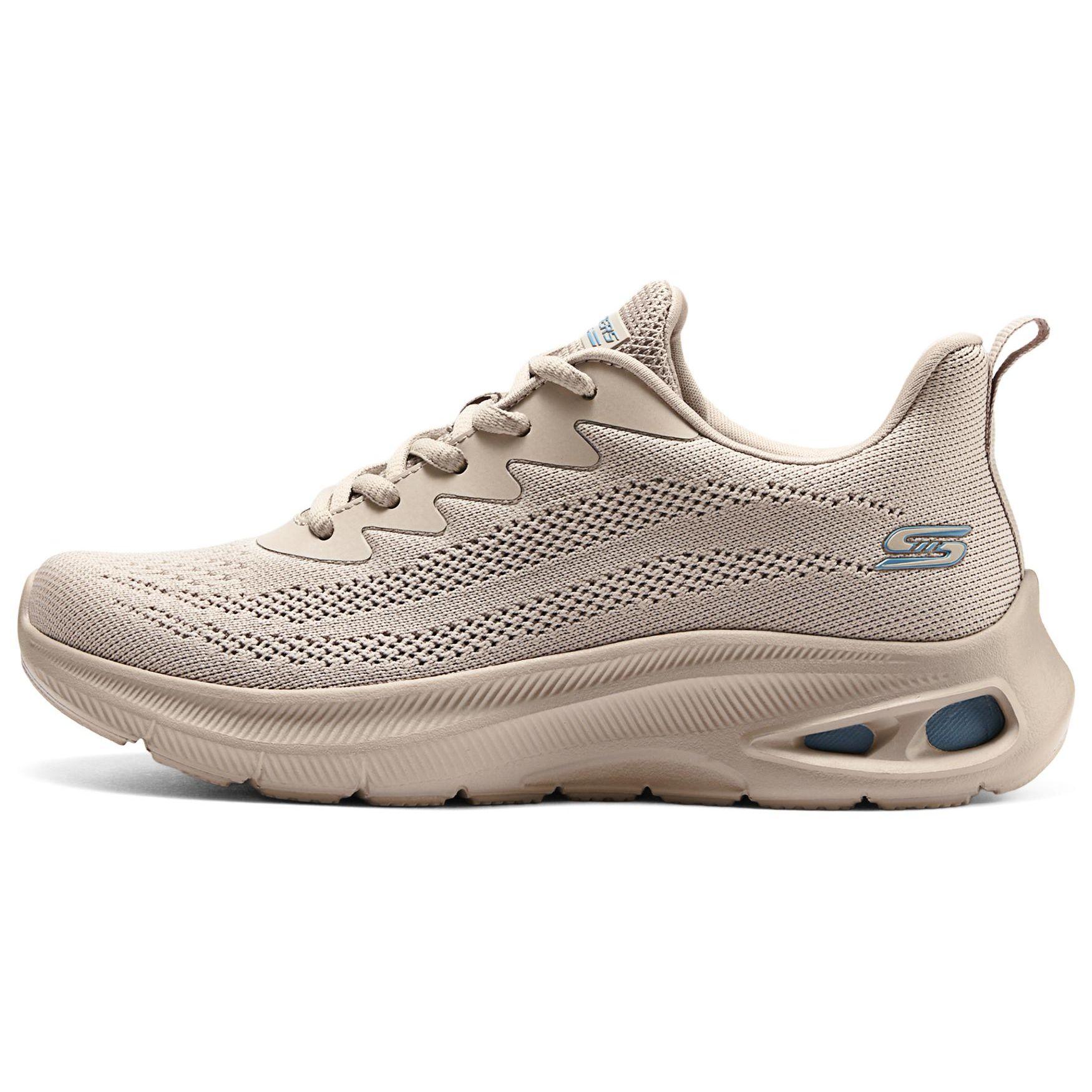Skechers Fabric Comfortable Versatile Low-Top Casual Shoes Women sneaker Brown 117441-TAN 38