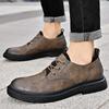 Classic Business Men's Leather Shoes Casual Gentleman Versatile Style Dress Up Party Daily Four Seasons Quality Shoes Luxury