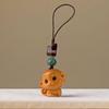 Sandalwood Zodiac Monkey Keychain Pendant for Men & Women, Retro Hanging Ornament