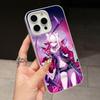 HSR Thelema Jelly Double layer White Mobile Phone Case for iPhone 17 16 15 14 13 12 11 Air Pro Max Plus Protective