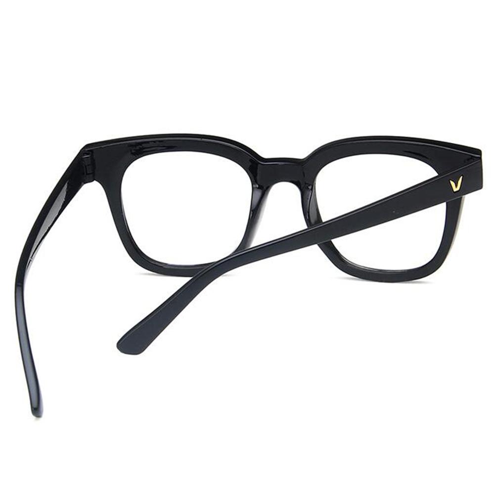Retro Style Fashion Square Frame Clear Lens Glasses