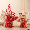 Good Fortune Artificial Flowers Plants Pots Best Wishes Wedding Pots Tabletop Pots  Living Room