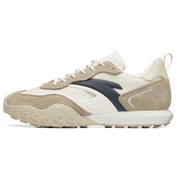 

New Anta Life Collection Shock Absorbers Slip Resistant Abrasion Resistant Low Top Casual Shoes Men s White Yellow 112238856-3 41