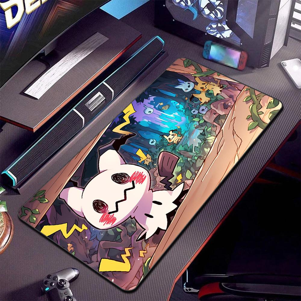 Kawaii Cute Mousepad Computer Game Locking Edge Nonslip Mouse Pad Large Laptop Gaming Keyboard Pc Nonslip Desk Mat