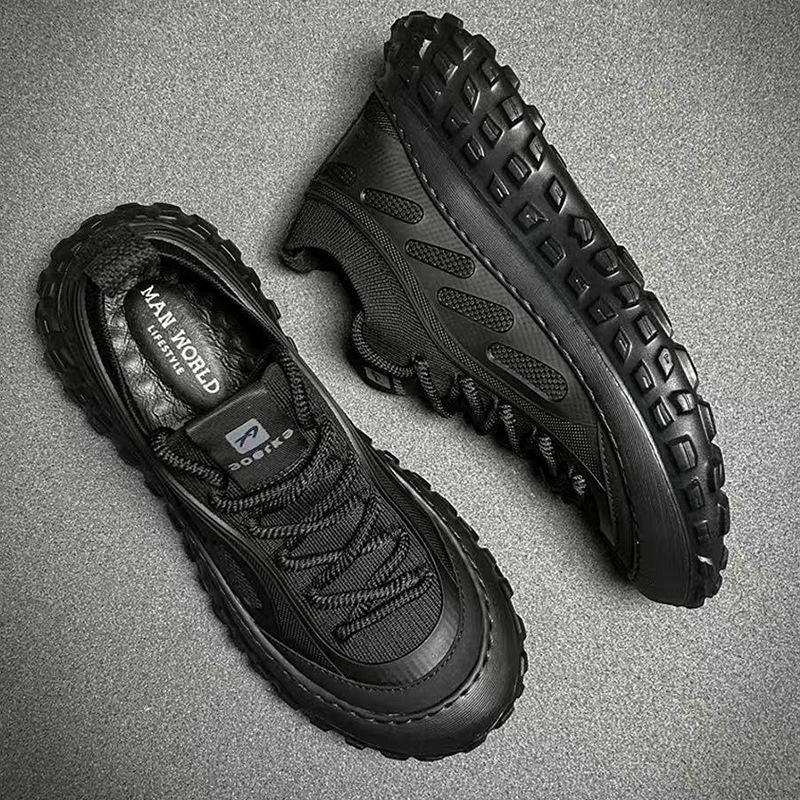 2025 New Classic Men's Sneakers Breathable Mesh Lightweight Casual Shoes Outdoor Anti Slip Wear Resistant Sports Running Shoes