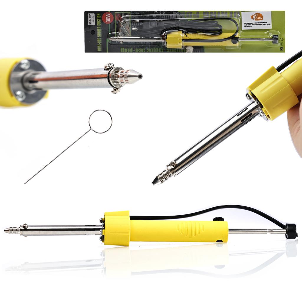 Rosfix Electric Soldering Iron Suction Unit For Soldering Tin 30W