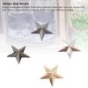 100 Sets Star Rivets 4 Colors 26mm Alloy Decorative Studs and Spikes for Clothes Bag Shoes