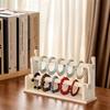 Wood Bracelet Display Stand Multi Layer Bangle Scrunchie Organizer Multi-Function Jewelry Organizer for Watch Bracelet Scrunchie