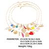 ZAA Vintage Multi-Layer Small Charm Necklace for Women Holiday Party Zircon Gift Wholesale Fashion Necklaces