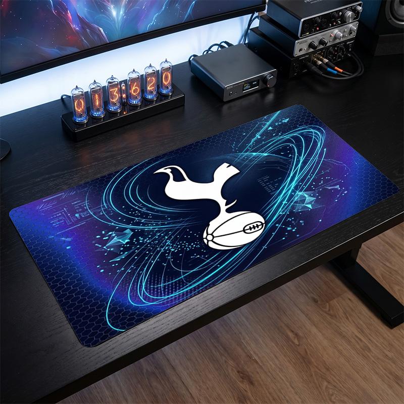 Tappetino per Mouse Grande Stampato Tottenham Hotspur, Tappetino Morbido in Gomma Antiscivolo per Scrivania da Gioco per Ufficio Laptop Computer Decorazione