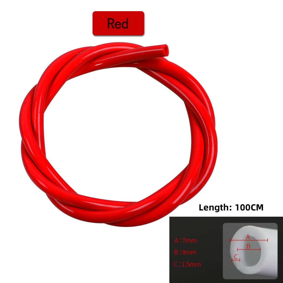 Motorrad Benzinschlauch farbig hochtemperaturbeständig Gummirohr für Sportmotorrad Vergaseranschluss Rennmotorrad Ölzufuhr