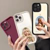Please S-Sabrina C-Carpenter Phone Case For IPhone 17 Air 16 E 15 14 Plus 13 12 11 Pro Max Black Sky Eye Stepped Protective Case