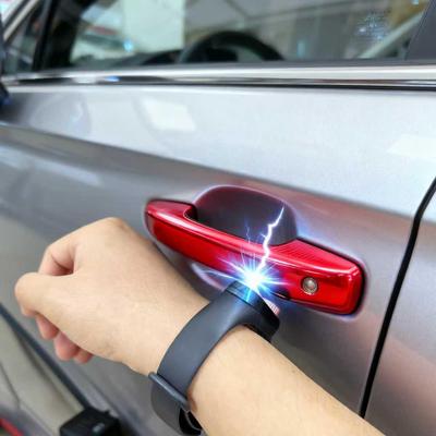 Dreifaches multifunktionales antistatisches Armband mit Mückenschutz, ätherischem Öl und leuchtender Taschenlampe