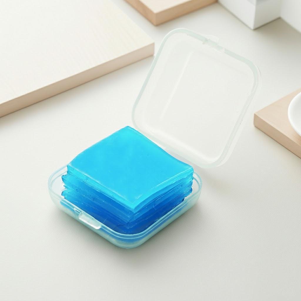 

Diamond Painting Kit Cross Stitch Drilling Mud Craft Art Supplies with Storage Box 6Pcs Set for Home синій