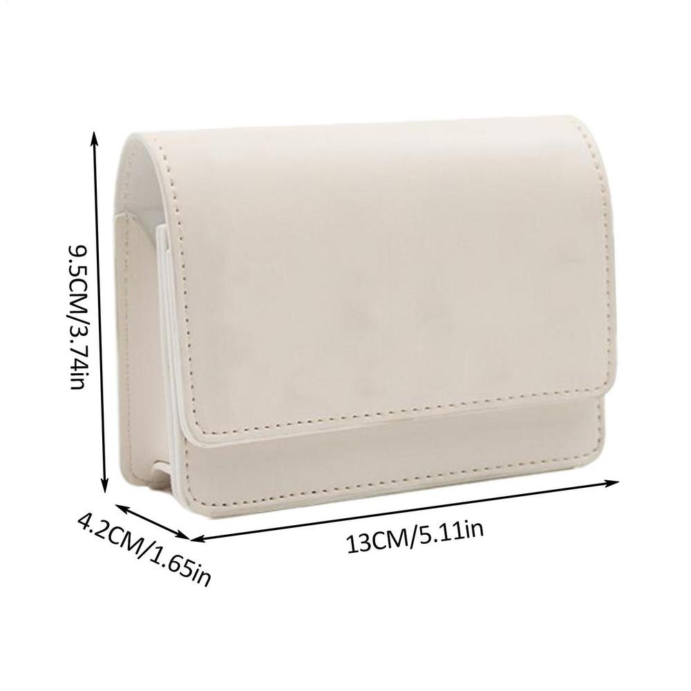 Outdoor Golf Rangefinder Leather Case Storage Bag Fashion Rivet Korean TrendRangefinder Bag For Men Golf Accessories
