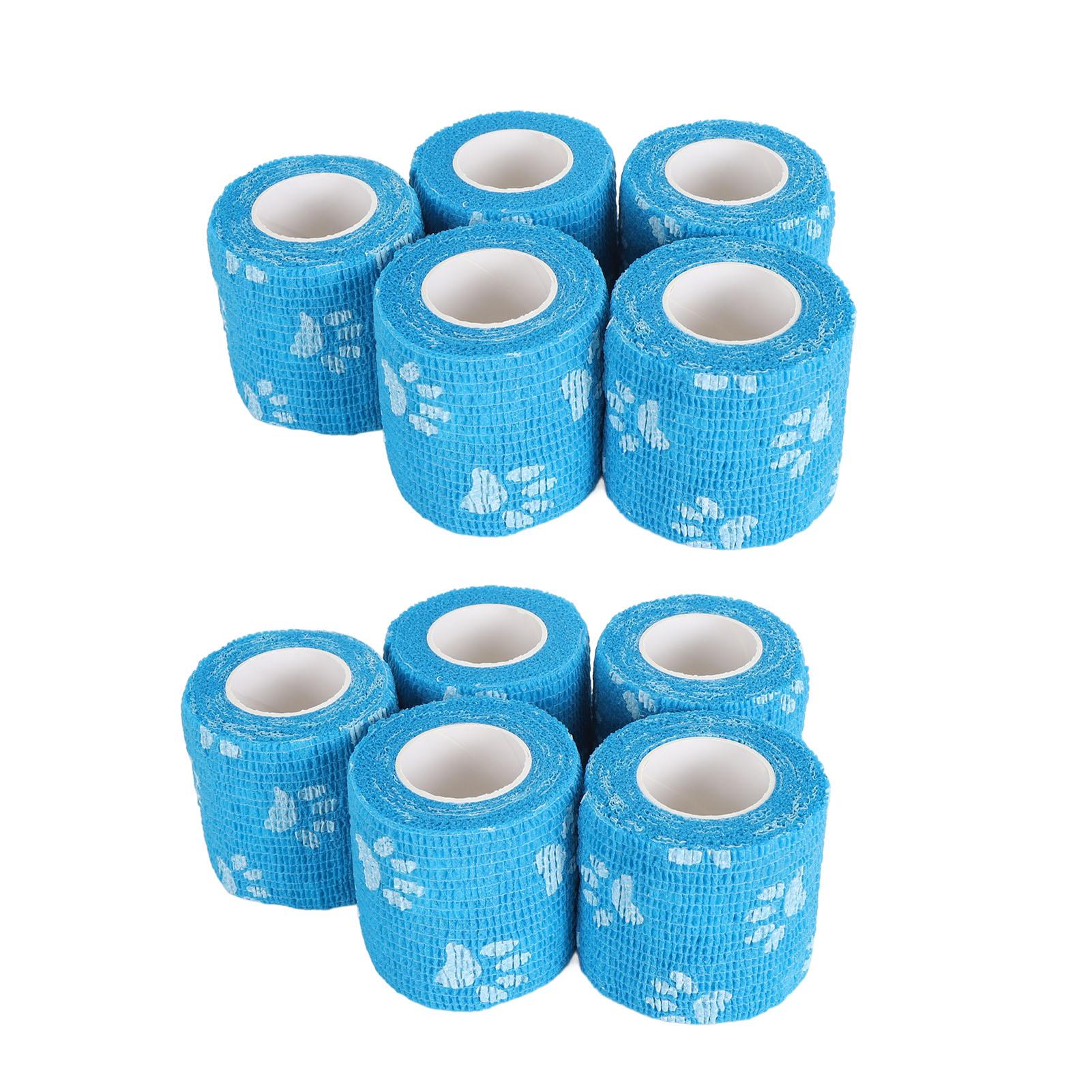 

10 шт. Лента для ручки машинки шириной 5 см с рисунком отпечатка лапы нескользящая самоклеящаяся эластичная ручка машинка