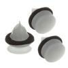 10Pcs Front Bumber Lower Molding Clip Fasteners Rivets Nylon Fit for Nissan Quest LE Platinum S SV 2015 2016 2017 76847-1JB0A