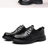 Men's British Style Business Leather Shoes - Comfortable, Versatile, Thick-Soled Formal Casual Footwear