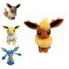 Adorable 8" Pokemon Jolteon Flareon Glaceon Plush Toy Stuffed Doll For Kids And Collectors