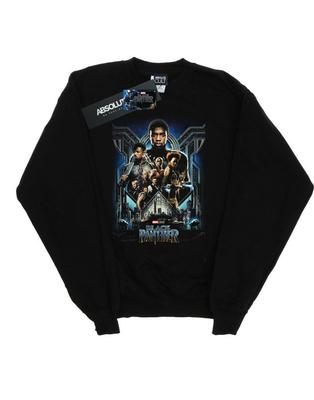 Herren Black Panther Filmposter Sweatshirt