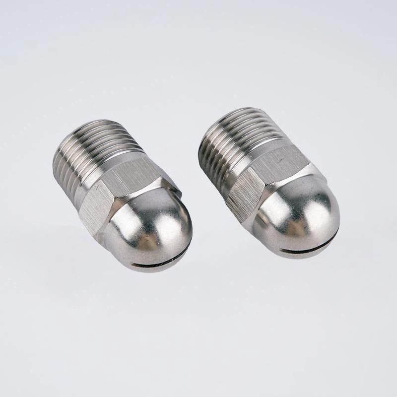 Hot Flat Fan Spray Nozzle BHC Air Knife Blowing Wind Nozzle 1/8'' 1/2'' Slot Cleaning High Pressure For Industrial Dust Removal