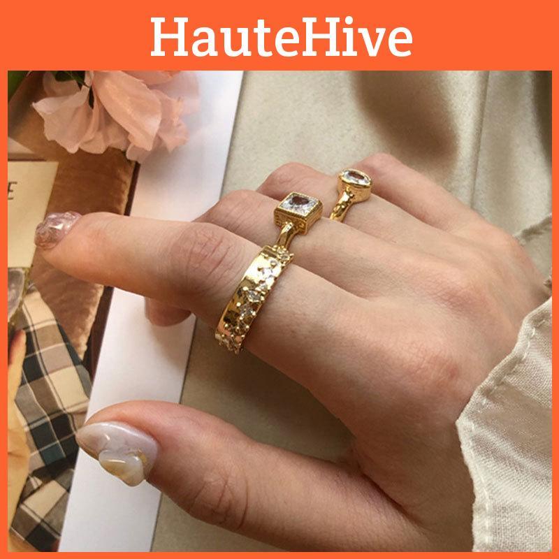 Stylish Geometric Design 925 Sterling Silver Adjustable Ring For Womens Occasions