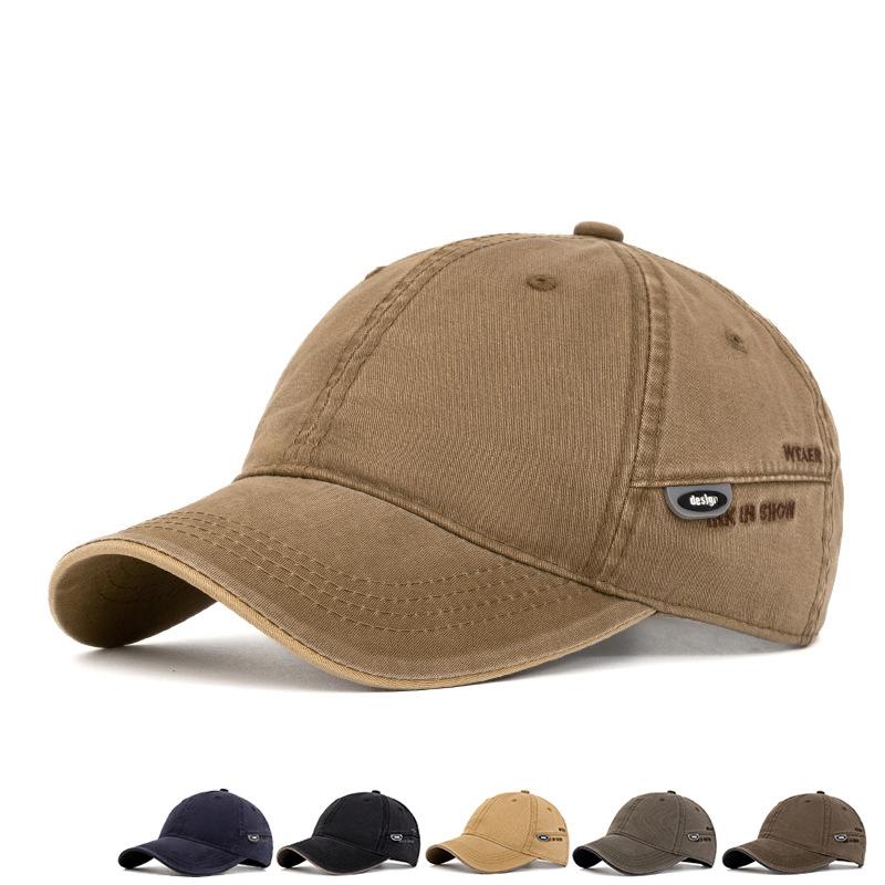 Solid Color Baseball Cap For Men Women, Fashion Streetwear Casual Hat, Adjustable Sports Caps For Outdoor