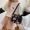 New Versatile Messenger Bag Cartoon Pattern Shoulder Bag Mobile Phone Bag Mini Cute Student Small Square Bag