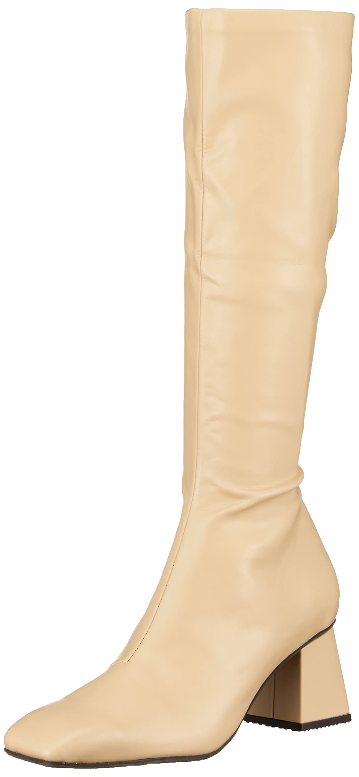 

Randa Rain Мягкие Эластичные Теплые Квадратный Носок Большой Размер Подходят для Любых Погодных Условий Женские Удобные Ботинки, Ботинки, Бежевый, 24.5см, бежевый