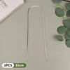 1/2Pcs Transparent U-Shaped Acrylic Vertical Garden Plant Stake Climbing Frame Durable For Indoor Vine And Flower Pot Support