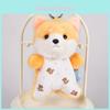 Cartoon Fluffy Dog Plush Toy With Soft Short Pile For Stress Relief And Giftgiving