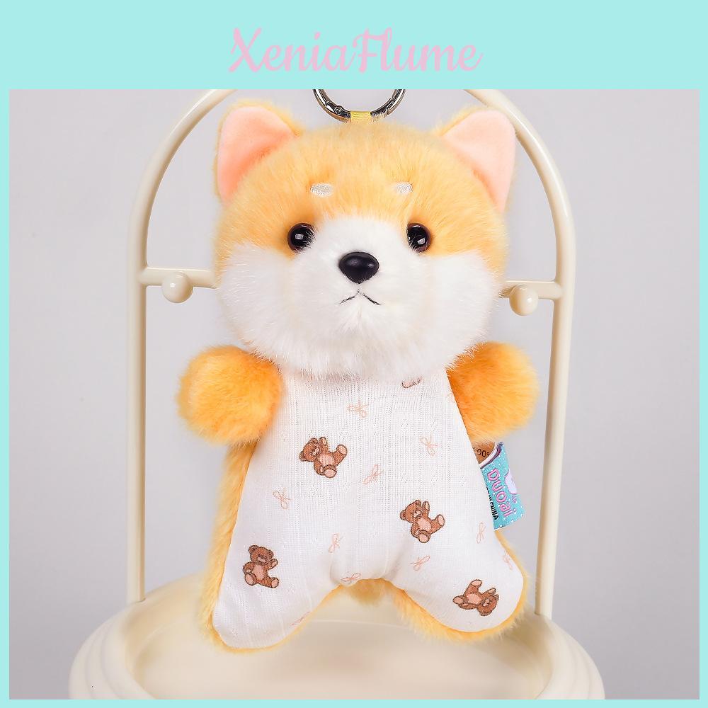 Cartoon Fluffy Dog Plush Toy With Soft Short Pile For Stress Relief And Giftgiving