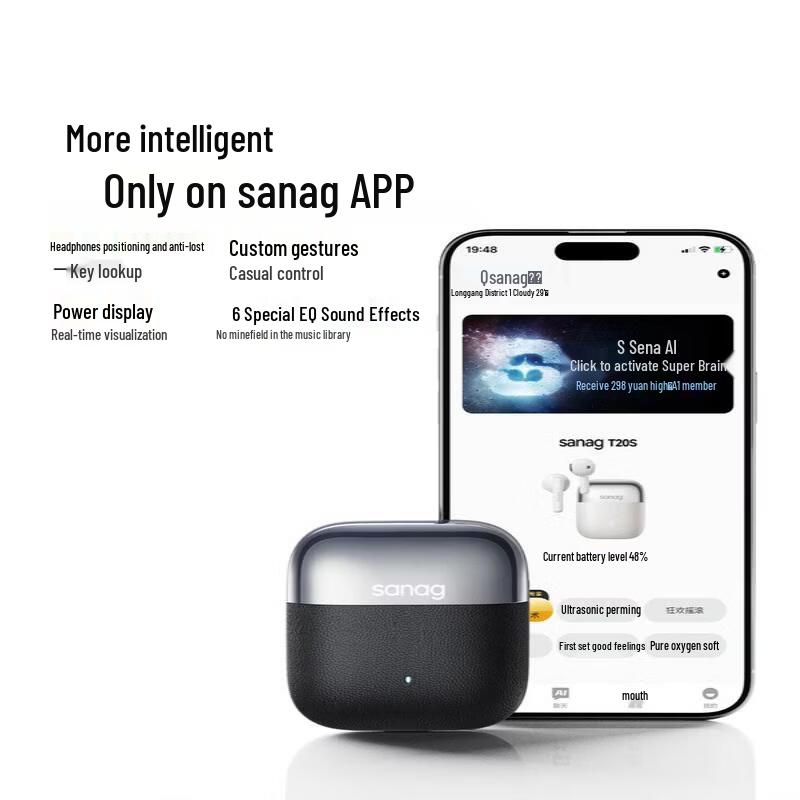 SANAG T20S True Wireless Bluetooth Earbuds