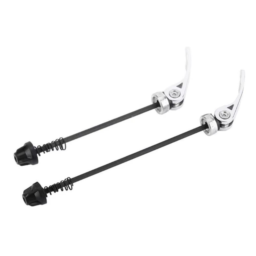 1pair Adjustable Skewers Lever QR Aluminum Alloy Front Rear Bicycle Axle  for Mountain Road Bike