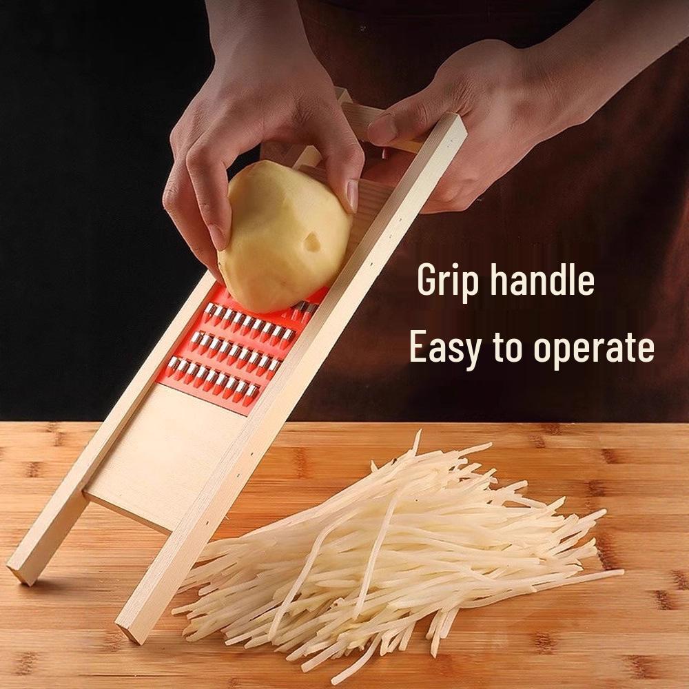 Sicherer Handgemüsehacker & -schneider für Rettiche, Gurken, Kohl und Kartoffeln