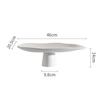Ceramic High Leg Fruit Plate Creative Snack Storage Tray Dry Fruit Tray Dessert Trays Cake Trays Decorative Household Products