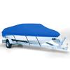 V-Shaped Outdoor Dust & Rainproof Taffeta Boat Cover - 190T Protective Sunscreen for Yachts