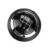 6-Speed Car Gear Head Shift Knob Cover Gear Lever Shift Lever Handball Black Leather Version Suitable For Toyota