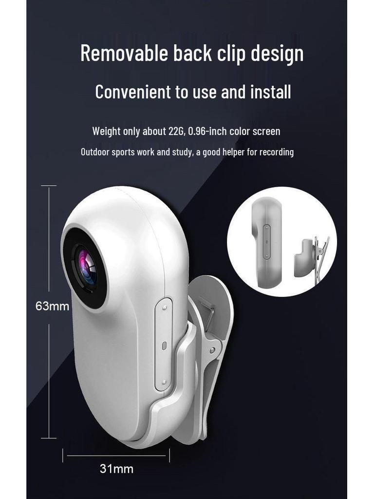 High-Definition Magnetic Pet Camera and Motion DV