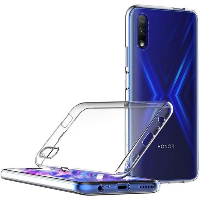 Transparent TPU Gel Case - Phonillico - HONOR 9X - Ultra Thin - Flexible Protection - Unisex
