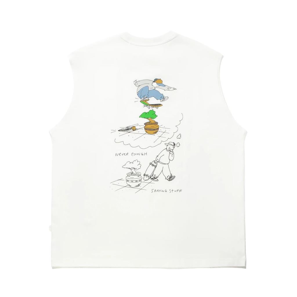 Li Ning × Henry Jones Artist Collaboration Soft Minimalist Sleeveless Vest Men Tops AVSV125-1
