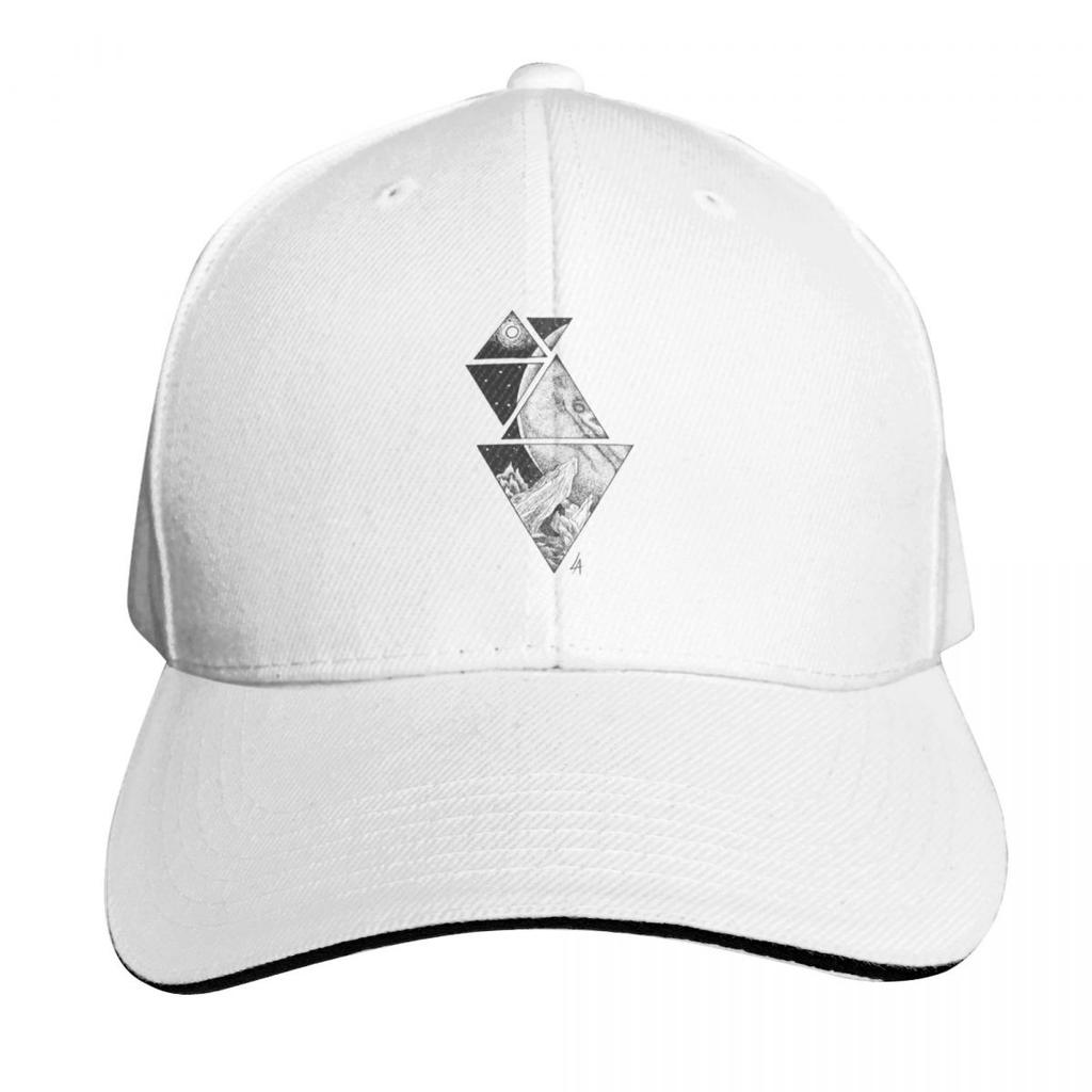 THE SPACIAL TRIANGLE Baseball Cap Visor Sunhat Beach Outing Winter hat Womens Unisexs