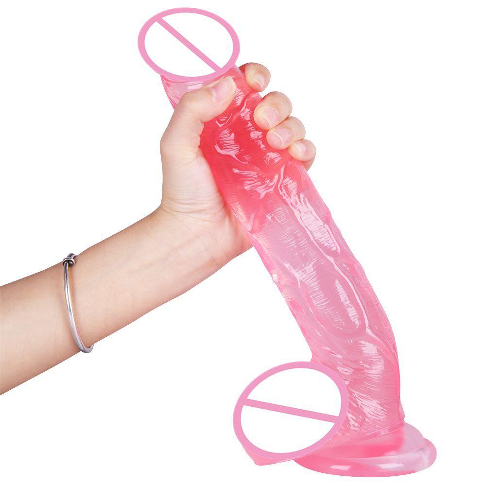 Jucărie sexuală nouă de simulare, penis supradimensionat, masturbator feminin