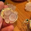 Jade White Ice Light Natural White Chalcedony Pendant Agate Buddha Gong Pendant, Real Shot