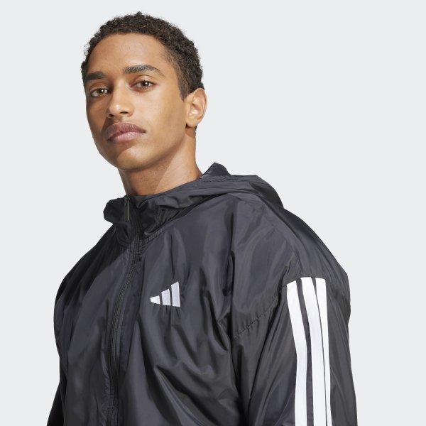 adidas Essential 3s Windbreaker Regular Fit Black