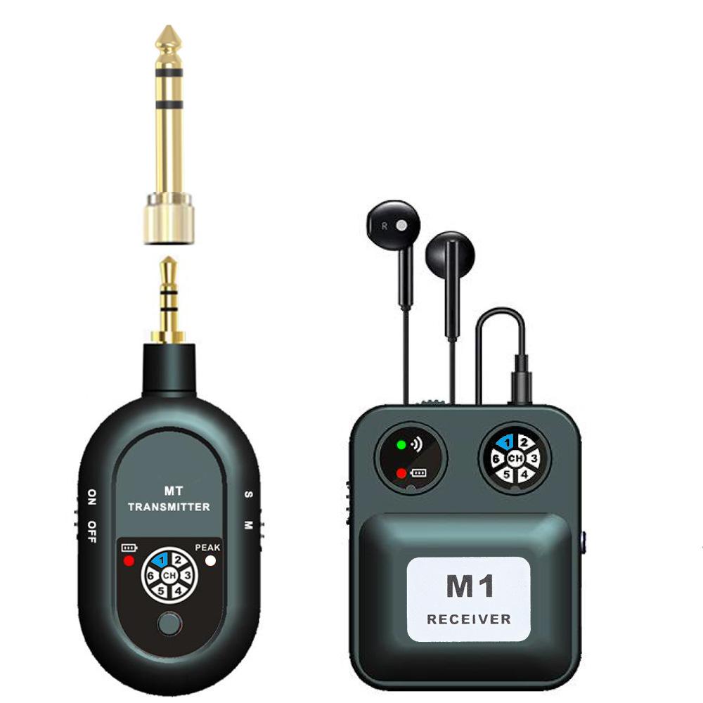 Wireless In-Ear Monitor System New In-Ear Monitor Earphones 2.4G Real-Time for Stage Outdoor Performance Monitoring System